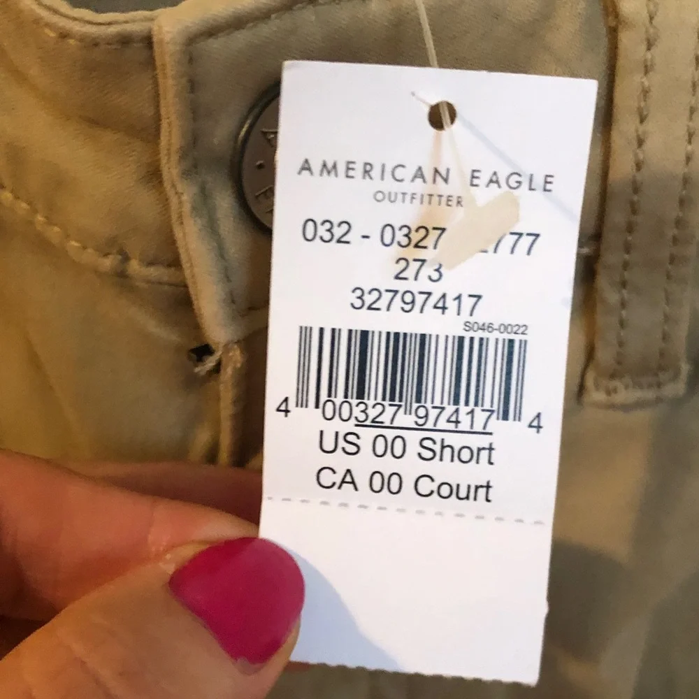 American Eagle Outfitters Kids Khaki Slim Pants - Beige